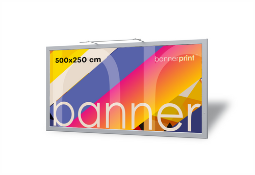 Reklamní tabule 500x250 cm - Billboard Wall Slim bannergear™
