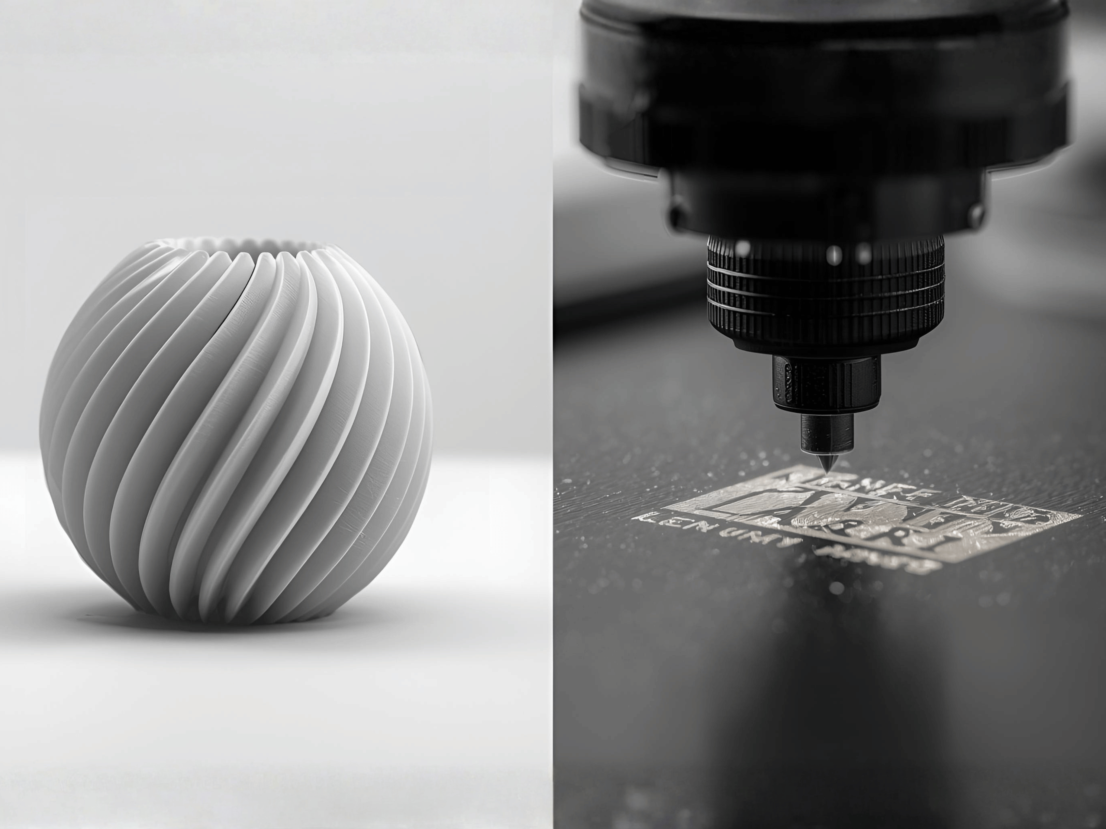 Druk 3D i grawer laserowy