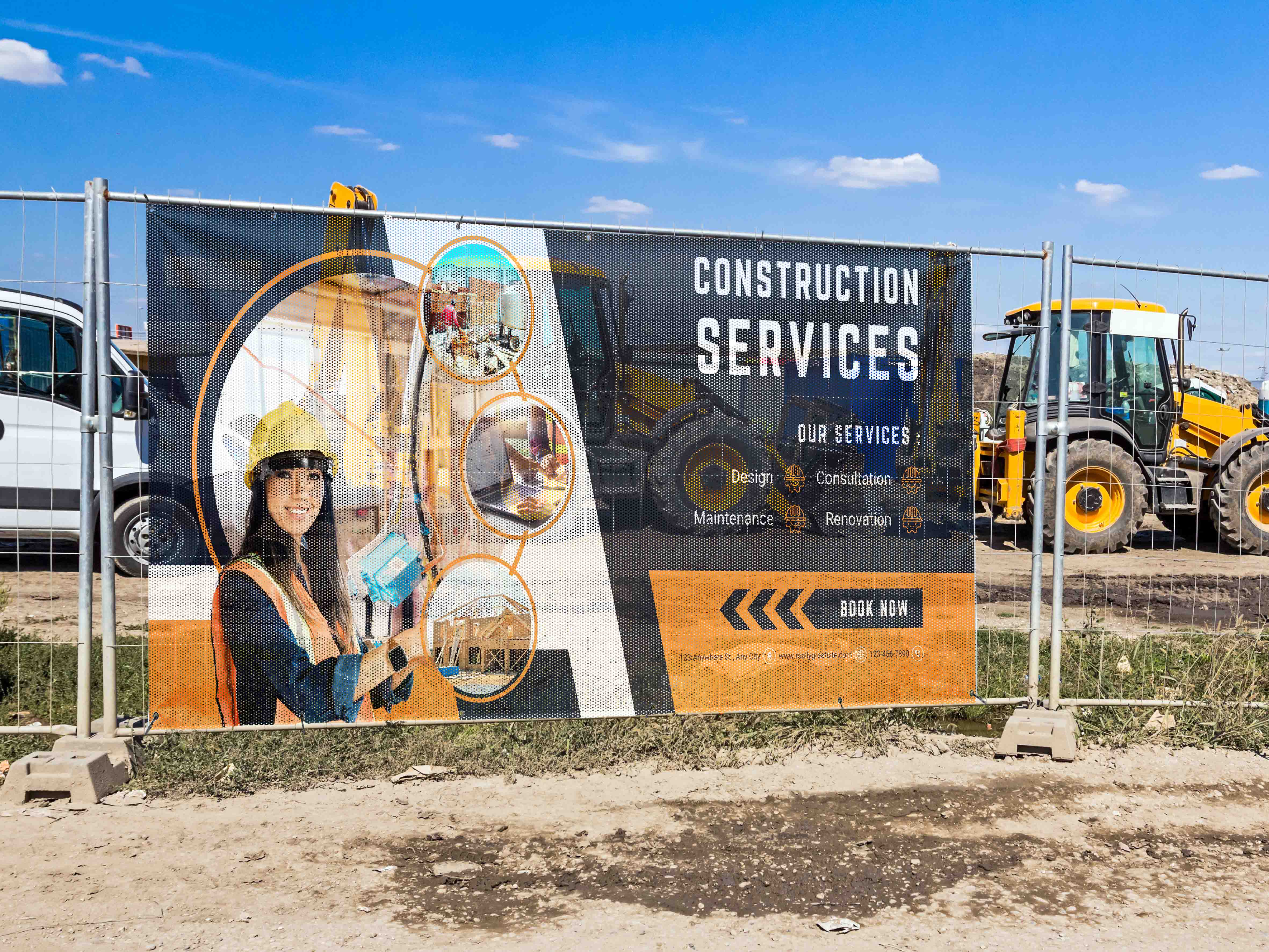 Baner siatka mesh Baner siatka mesh