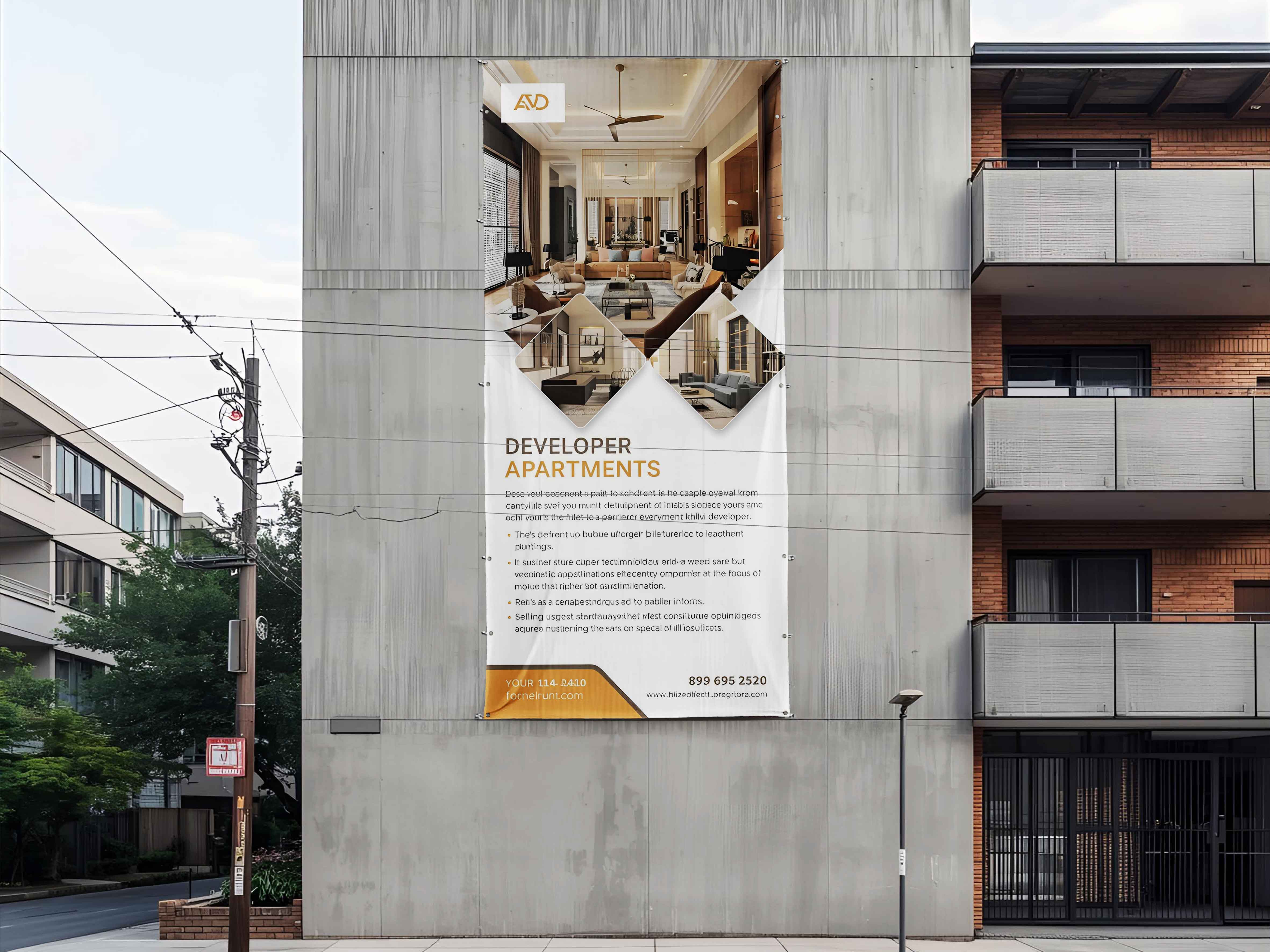 Baner na budynki Baner na budynki