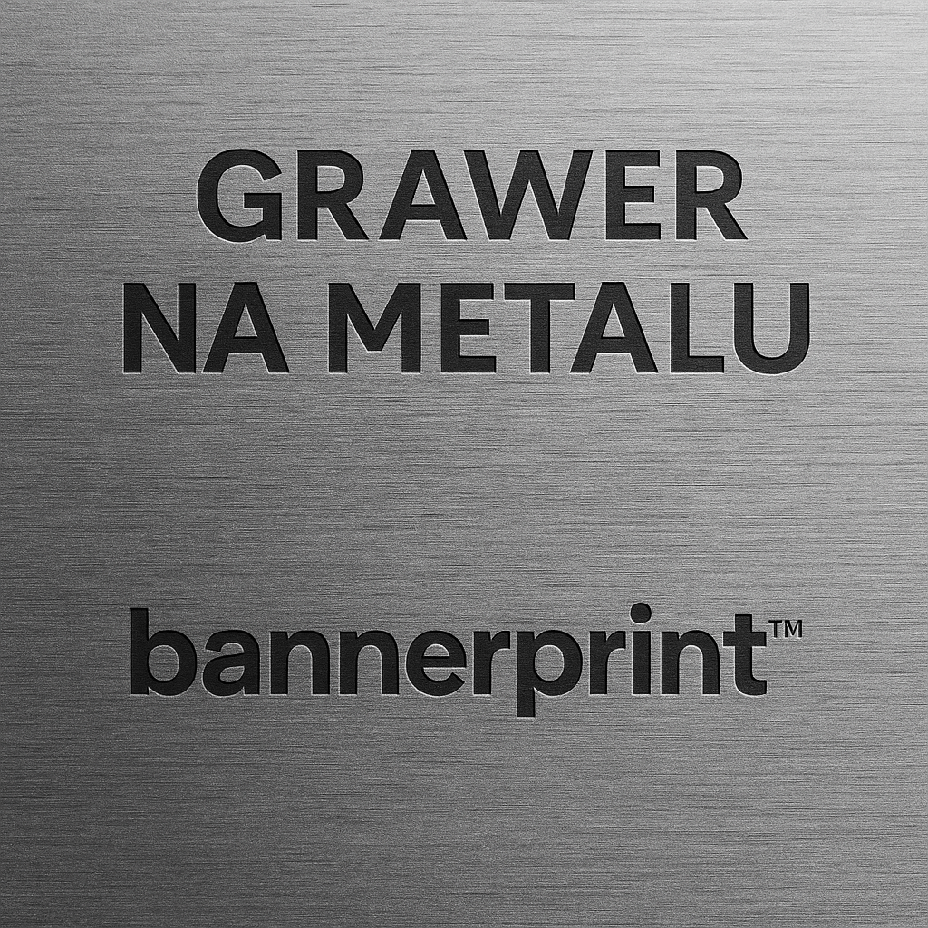 Grawer na metalu