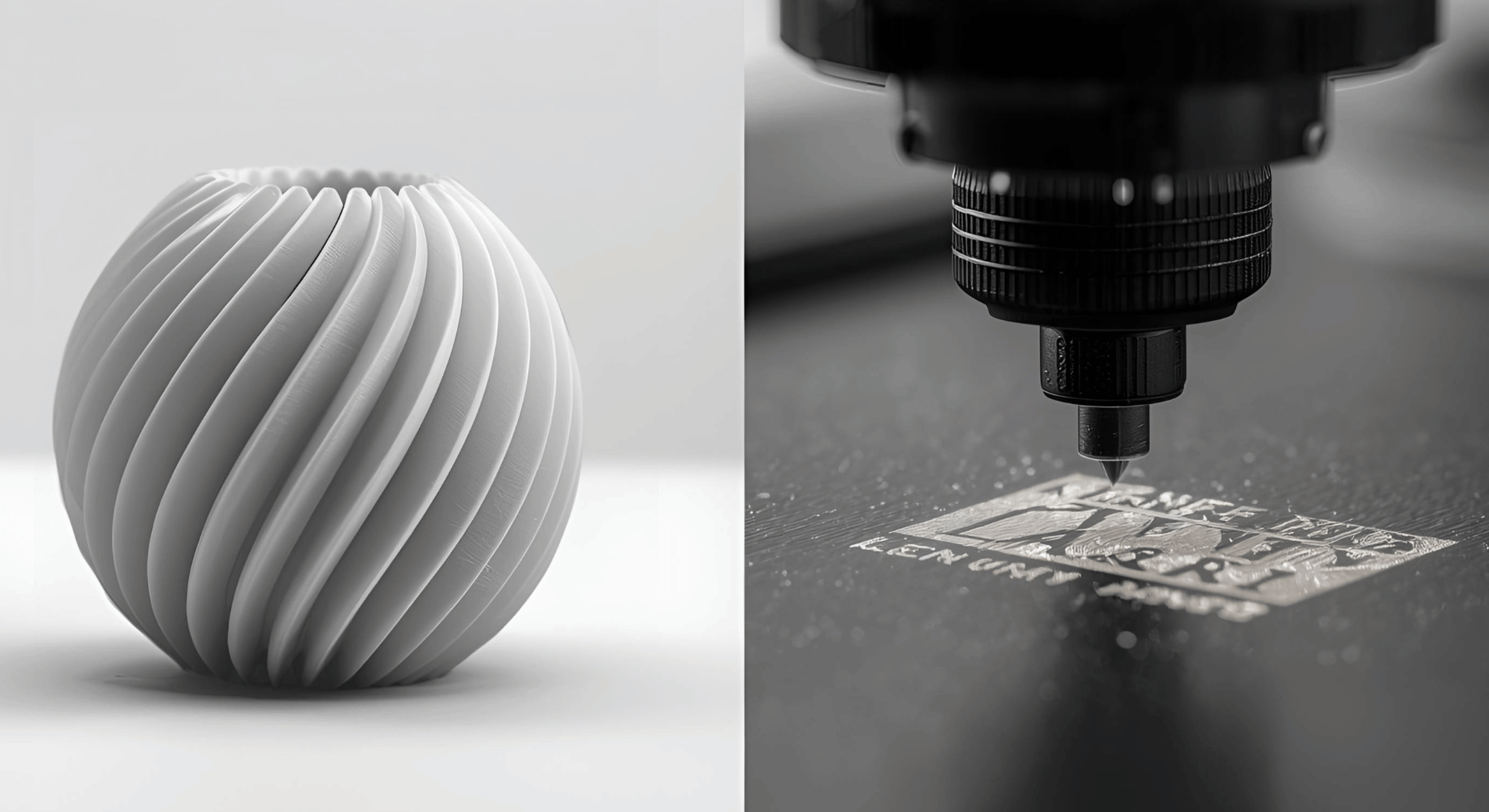 Druk 3D i grawer laserowy