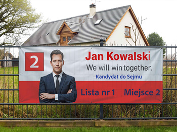 Gerüstbanner - Individuelle Größe