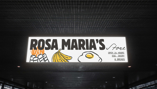 Illuminated lightbox backlight box in size 400x200 cm