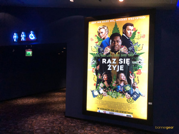 Reklamní tabule 220x120 cm - Billboard Wall Slim bannergear™