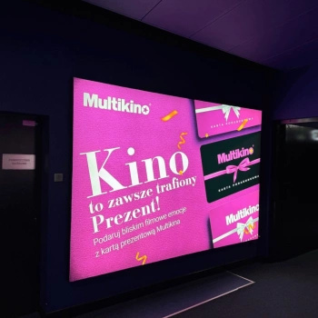 Illuminated lightbox backlight box in size 300x200 cm