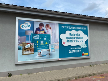 Reklamní tabule 300x150 cm - Billboard Wall Slim bannergear™ 