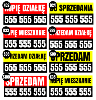 Baner reklamowy, SPRZEDAM LUB KUPIE , plandeka na płot ogrodzenie gotowe wzory 