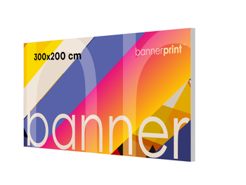 Illuminated lightbox backlight box in size 300x200 cm