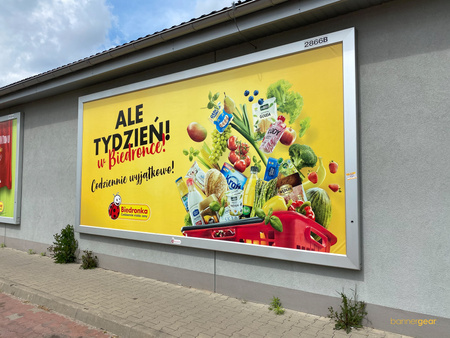  Werbetafel 420x260 cm - Billboard Wall Slim bannergear™ 