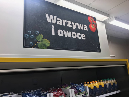 Baner tekstylny SAMBA do podświetleń Backlit 270g