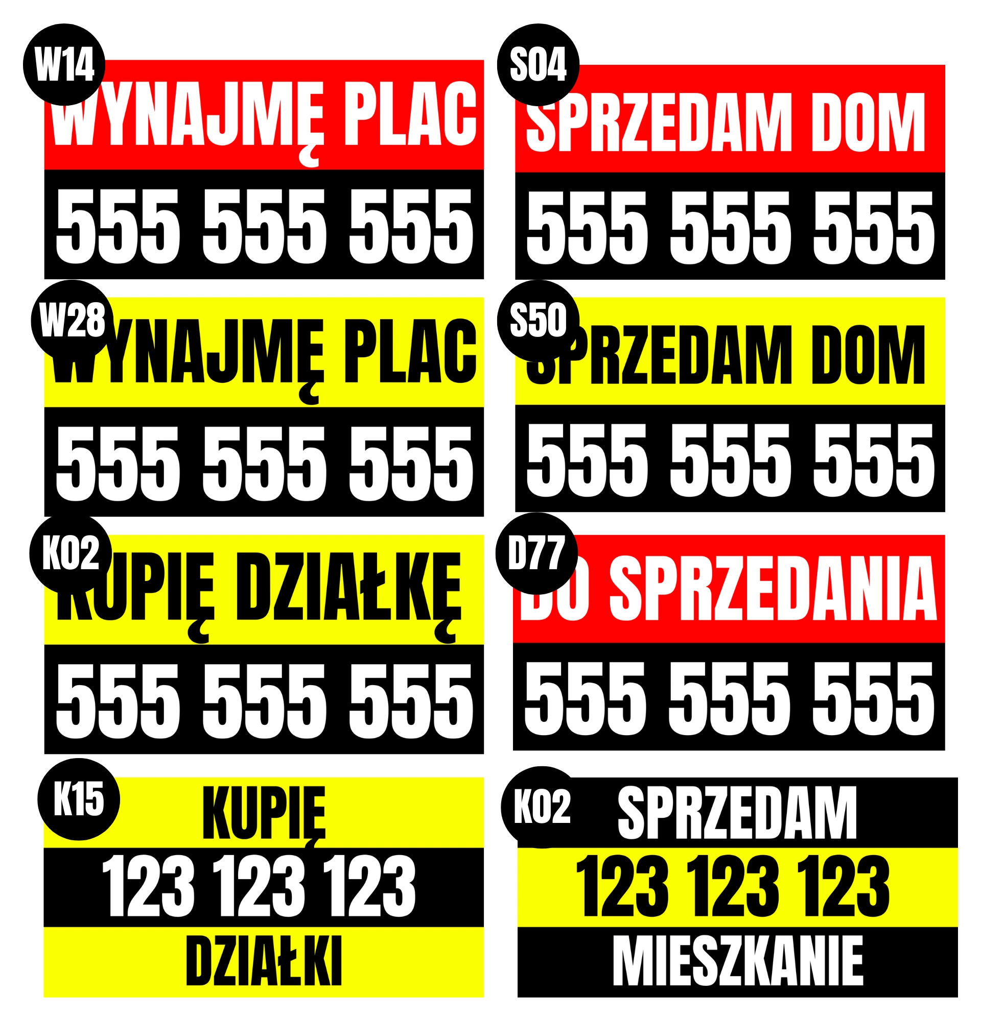 Baner reklamowy, SPRZEDAM LUB KUPIE , plandeka na płot ogrodzenie gotowe wzory  pol_pl_Baner-reklamowy-SPRZEDAM-LUB-KUPIE-plandeka-na-plot-ogrodzenie-gotowe-wzory-153_2