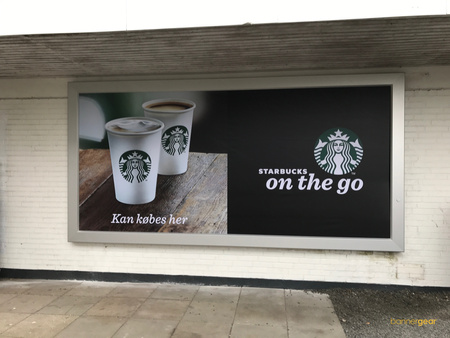 Werbetafel 280x180 cm - Billboard Wall Slim bannergear™ 
