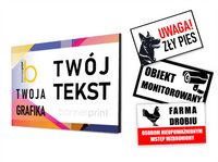 Panou publicitar text gratuit design de imprimare