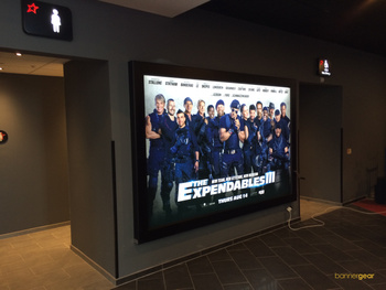 Podsvícený potahovaný banner 510 g/m2, velikost 480x230 cm