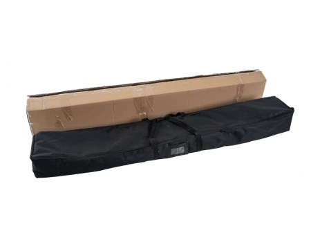 Ścianka Banerowa SIMPLE Czarna 240×300 cm – Stabilna Konstrukcja