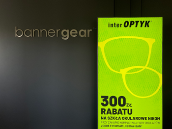 Osvětlený panel podsvícení světelného boxu o rozměrech 400x200 cm