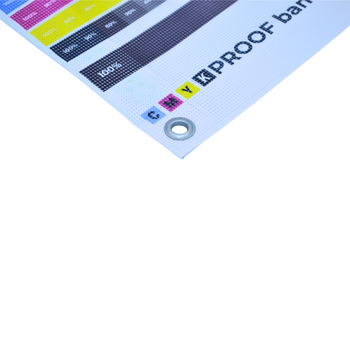 Banner Werbung eigener Druck im Freien Textilgewebe 340g/m2