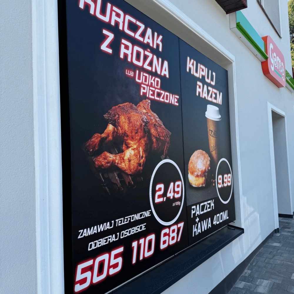Kaseton LED odporny na pogodę
