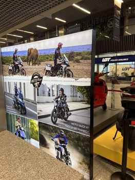 Illuminated lightbox backlight box in size 300x200 cm