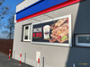 Banner s čelním osvětlením 510g/m2 o velikosti 200x100 cm 