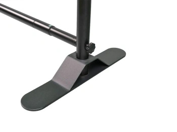 Ścianka Banerowa SIMPLE Czarna 240×300 cm – Stabilna Konstrukcja