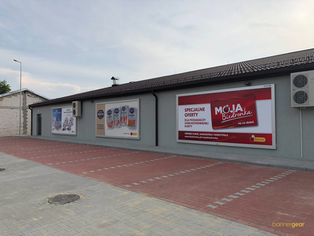  Werbetafel 280x180 cm - Billboard Wall Slim bannergear™ 