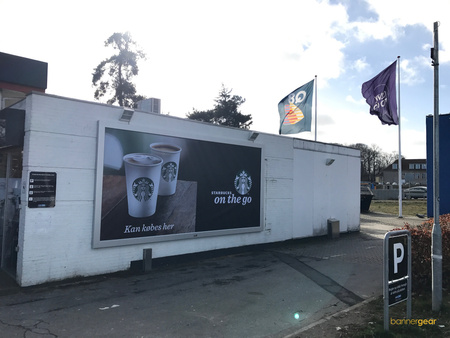  Werbetafel 300x150 cm - Billboard Wall Slim bannergear™ 
