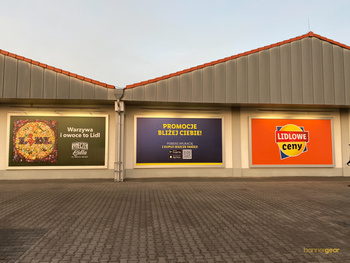 Reklamní tabule 280x180 cm - Billboard Wall Slim bannergear™