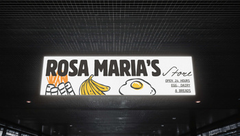 Illuminated lightbox backlight box in size 300x200 cm