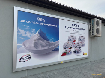  Reklamní tabule 260x160 cm - Billboard Wall Slim bannergear™ 