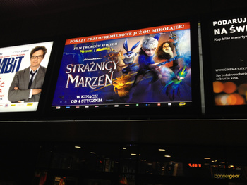 Backlit 510 g/m2 beschichtetes Banner, Größe 480x230 cm