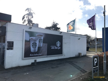 Reklamní tabule 420x260 cm - Billboard Wall Slim bannergear™