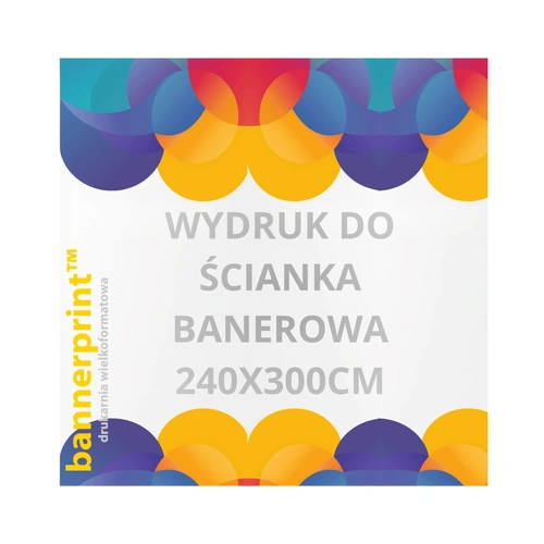 Wydruk do Ścianki Banerowej SIMPLE 240×300 cm